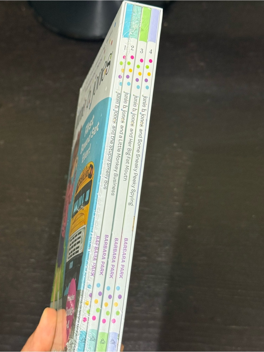 Junie B. Jones First Boxed Set Ever! Books 1–4 by Barbara Park — NEW & SEALED - Picture 2 of 5